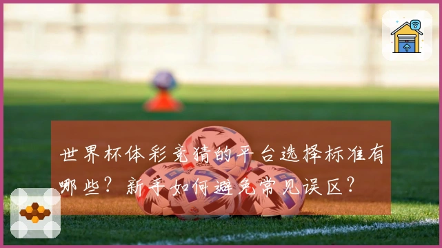 世界杯体彩竞猜的平台选择标准有哪些？新手如何避免常见误区？