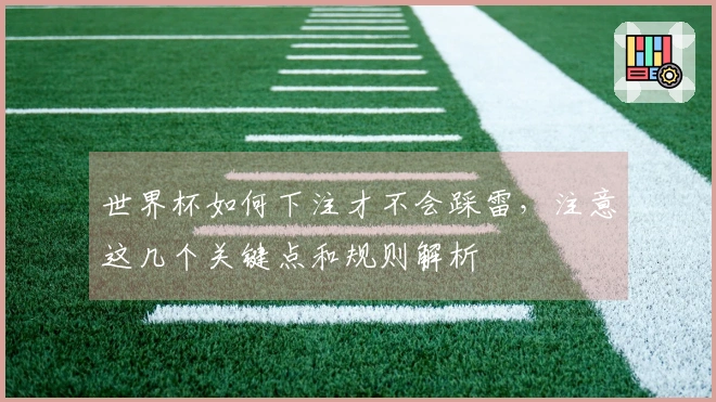 世界杯如何下注才不会踩雷，注意这几个关键点和规则解析