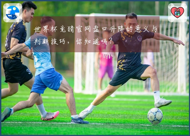 世界杯竞猜官网盘口升降的意义与判断技巧，你知道吗？
