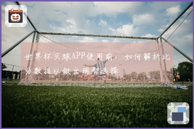 世界杯买球APP使用前，如何解析比分数据以做出明智选择