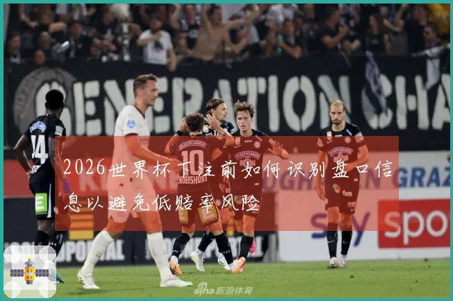 2026世界杯下注前如何识别盘口信息以避免低赔率风险