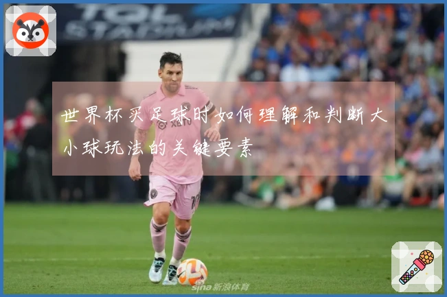 世界杯买足球时如何理解和判断大小球玩法的关键要素